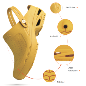 WOCK BLOC Sterilisable Theatre Clogs