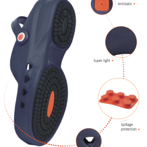 WOCK NUBE Occupational Lab Clogs